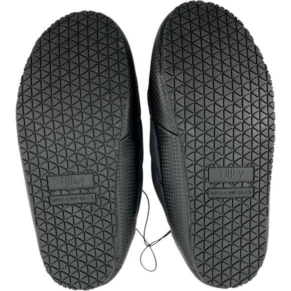 Tilley Adult Puffer Slipper | Unisex | Black | Various Sizes - Picture 4 of 6